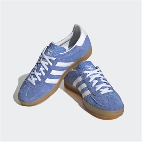 adidas gazelleblauw dames|blue suede Adidas gazelle.